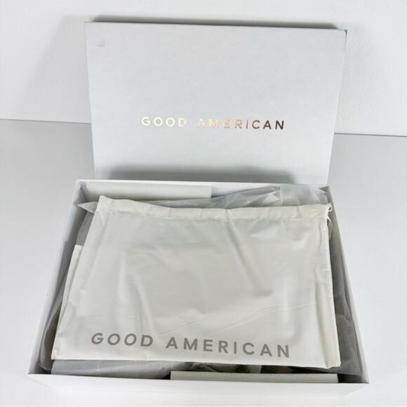 NEW Good American High Kickstand Neoprene Bootie Chocolate Brown Size 9 - Picture 2 of 14